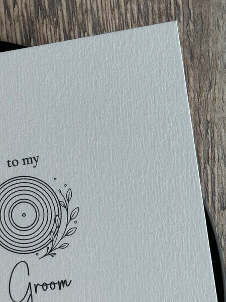 Personalised Wedding Day Card for Bride or Groom | A6 Luxury Card | Bridal Party Card | Wedding Morning Gift | Bridesmaid | Maid of Honour